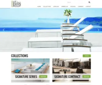 Outdesigngroup.com(An array of unique and innovative outdoor furniture products that suit any budget) Screenshot