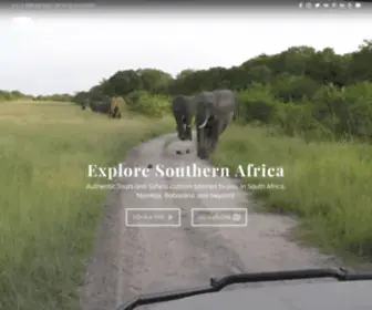 Outdoor-Africa.com(Explore South Africa) Screenshot