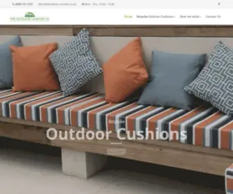 Outdoor-Cushion.co.uk(Cushions (bespoke Weatherproof & Waterproof) for Garden Furniture) Screenshot