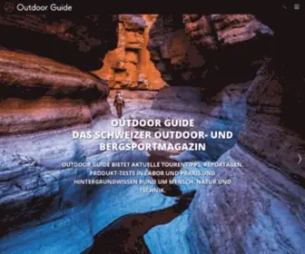 Outdoor-Guide.ch(Das Schweizer Outdoor) Screenshot