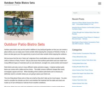 Outdoor-Patio-Bistro-Sets.com(Outdoor Patio Bistro Sets) Screenshot