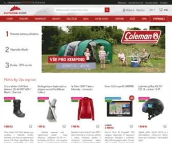 Outdoor-Shop.cz(Outdoorové) Screenshot