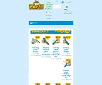 Outdoor-Toys-Europe.com(Climbing frames) Screenshot