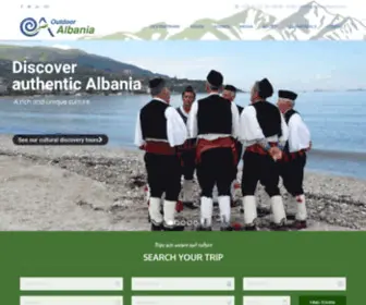 Outdooralbania.com(Specialist travel agency) Screenshot