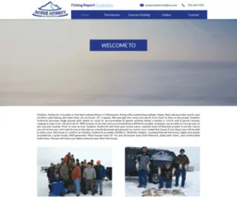 Outdoorauthoritymn.net(Ice Fishing) Screenshot