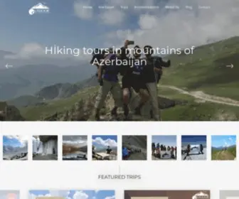 Outdoorcaucasus.com(Hiking treking sightseeing in Caucasus) Screenshot