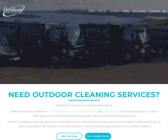 Outdoorcleaningspecialists.com.au(Outdoor Cleaning Services) Screenshot