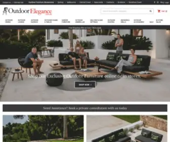 Outdoorelegance.com.au(Outdoor Furniture Australia Wide) Screenshot
