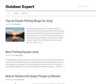 Outdoorexpert.com(Your source for quality reviews on outdoor products) Screenshot