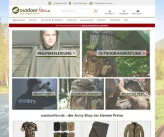 Outdoorfan.de(Militär) Screenshot