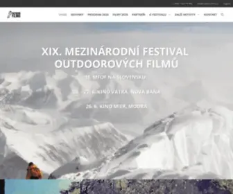 Outdoorfilms.cz(Úvod) Screenshot