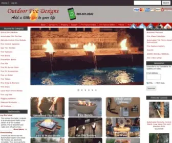 Outdoorfiredesigns.com(Outdoor Fire Designs) Screenshot