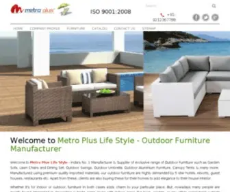 Outdoorfurnitureindia.in Screenshot