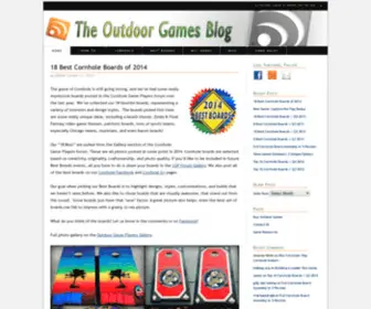 Outdoorgamesblog.com(Outdoorgamesblog) Screenshot