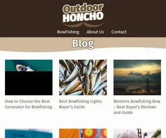 Outdoorhoncho.com(Outdoor honcho) Screenshot