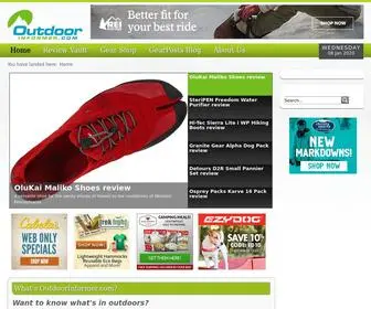 Outdoorinformer.com(Outdoor Gear Reviews & News) Screenshot