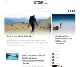 Outdoorjournal.com(The Outdoor Journal) Screenshot