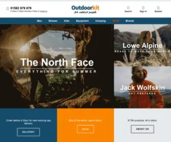 Outdoorkit.co.uk(Outdoorkit) Screenshot