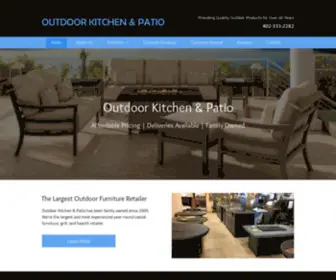 Outdoorkitchen.com(Outdoor Kitchen & Patio) Screenshot
