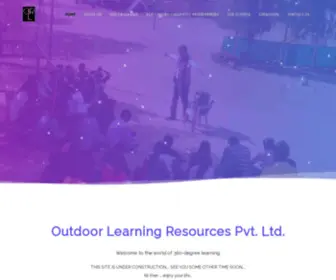 Outdoorlearnings.com(Management Training company) Screenshot