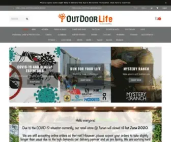 Outdoorlife.com.sg(Outdoor Life) Screenshot