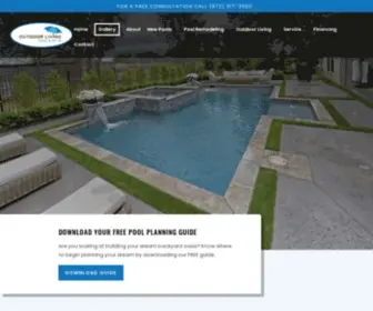 Outdoorliving-Poolandpatio.com(Outdoor Living Pools &amp; Patio) Screenshot
