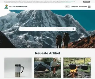 Outdoormeister.de(Das Online) Screenshot