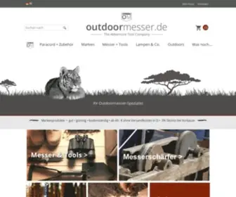 Outdoormesser.de(Ihr Outdoormesser) Screenshot