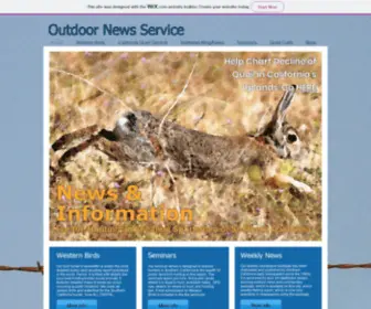 Outdoornewsservice.com(Outdoor News Service) Screenshot