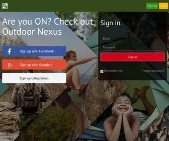 Outdoornexus.com(Outdoor Nexus) Screenshot