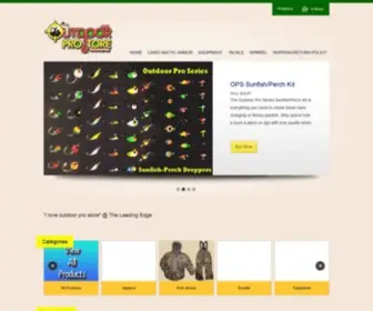 OutdoorproStore.com(Outdoor Prostore) Screenshot