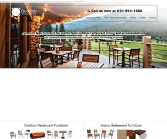 Outdoorrestaurantseating.com(Outdoor Restaurant Seating & Furniture) Screenshot