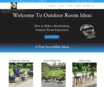 Outdoorroomideas.com(How to make a breathtaking outdoor room experience) Screenshot