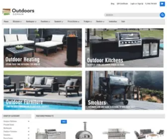 OutdoorsDomain.com.au(Alfresco Kitchens) Screenshot