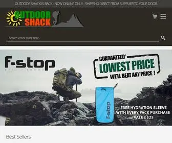 Outdoorshack.com.au(Australia's Trusted Outdoor & Adventure Gear Specialist) Screenshot