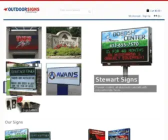 Outdoorsignsamerica.com(Outdoor Signs America) Screenshot