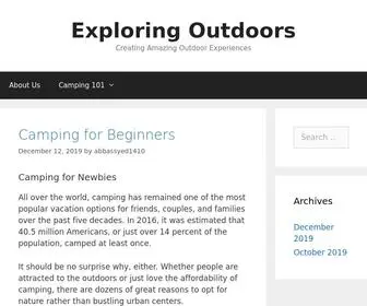 Outdoorsisfun.com(Exploring Outdoors) Screenshot