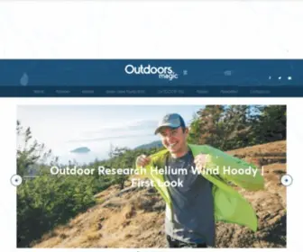 Outdoorsmagic.com(Outdoors Magic) Screenshot