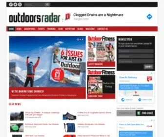 Outdoorsradar.com(Home) Screenshot