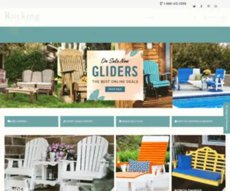 Outdoorsrockingchair.com(Outdoor Rocking Chairs & Patio Furniture) Screenshot