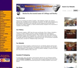 Outdoorsupplies.co.nz(Hunting and Outdoor Supplies) Screenshot