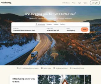 Outdoorsy.com(Trusted RV rental marketplace) Screenshot