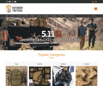 Outdoortactical.com.au(Outdoor Tactical Australia) Screenshot