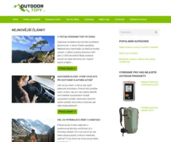 Outdoortipy.cz(Outdoor magazín) Screenshot