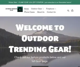 Outdoortrendinggear.com(Outdoor Trending Gear) Screenshot