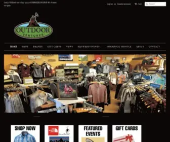 Outdoorventureshayward.com(Outdoor Ventures Hayward WI Brand Name Clothing) Screenshot