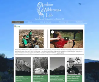 Outdoorwildernesslab.org(The Outdoor Wilderness Lab) Screenshot