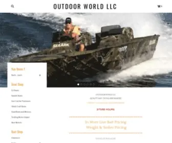 OutdoorWorldfishing.com(Outdoor World) Screenshot