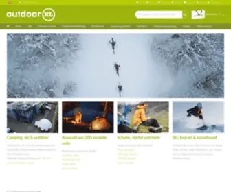 Outdoorxl.at(Zelte & Camping) Screenshot