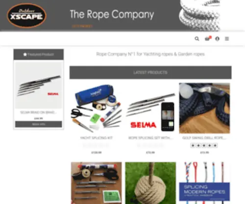 Outdoorxscape.co.uk(Buy Rope at Outdoor Xscape Rope Company) Screenshot